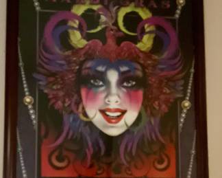 Phoenix rising Mardi Gras poster