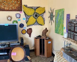 Abstract art pieces