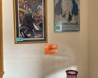 Fats Domino Jazz fest poster, 2006