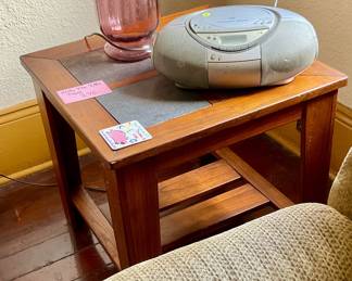 Living room side table we have 2 available