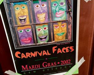 Levey Easterly, Mardi Gras poster 2002