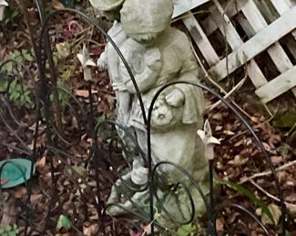 Concrete statue