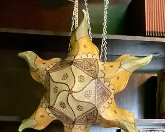 Goat skin sun, star