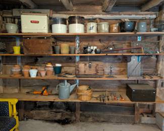 bennington, jars, jugs