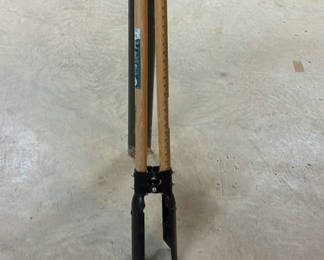 Lot 14: AMES Post Hole Digger with wooden handles