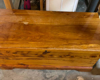 Lot 51: Wooden Storage Chest