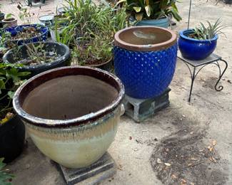 LARGE NICE PLANTERS