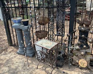 YARD ART, COLUMNS
