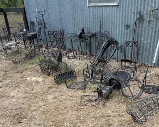 Look at all these plant stands!!!!!!