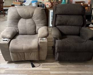 two recliners