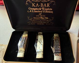 Ka-Bar knife collection