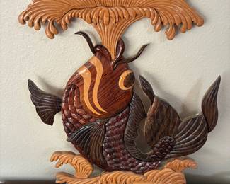 wood fish