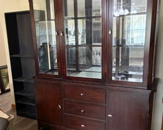 Large china cabinet