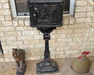 castiron mailbox