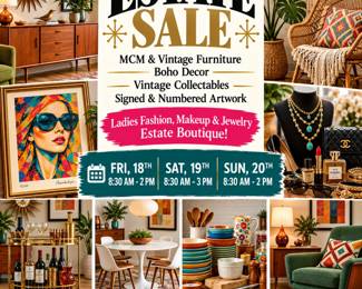 Estate Sale Ad Graphics