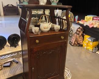 Antique Sheet Music Cabinet