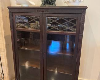 Double Bookcase Cabinet