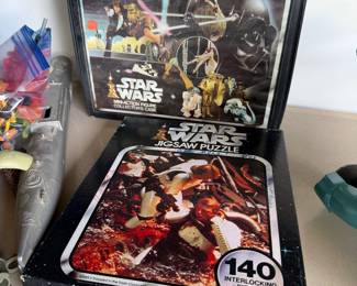 Star Wars case is empty.  Puzzle is complete. 