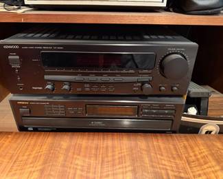 Kenwood Receiver KR-V8050/Onkyo Compact Disc Changer