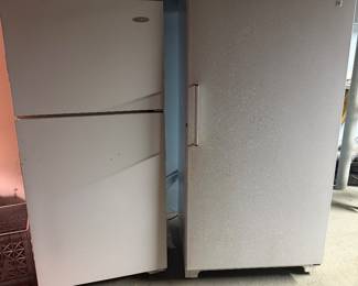 Fridge/Freezer and Freezer