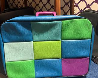 1980s Retro Patchwork Case