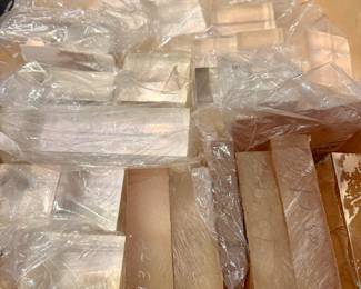 Lucite Blocks for Display