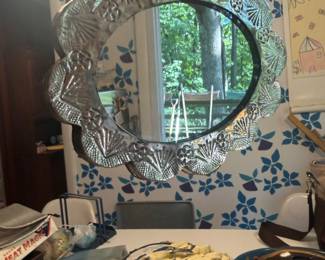 Sterling Turkish Wedding Mirror