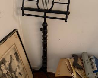 Vintage Wooden Music Stand