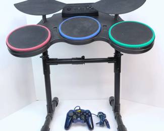 BB050 Sony PlayStation PS3 Guitar Hero Drum Set, PS1,2 Controller