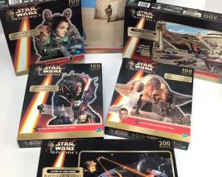 BB037 Star Wars Episode 1 Jigsaw Puzzles 100, 200, 300 Pc Sealed