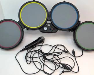 BB051 Xbox Rock Band Drums and Mic