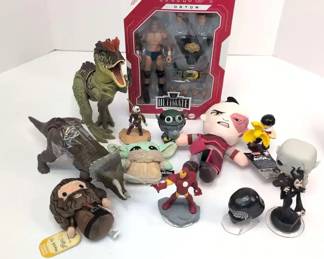 BB035 Movie Video Game, Wrestling, Dinosaurs, Character Toys, Collectibles