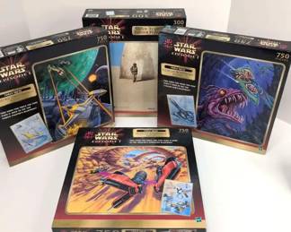 BB038 Star Wars Episode 1 Jigsaw Puzzles 750, and 300 Pc Sealed