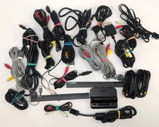 BB013 Wii Sensor Bar and Gaming Console Cables and Cords