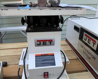 Jet spindle sander with 5 spindles