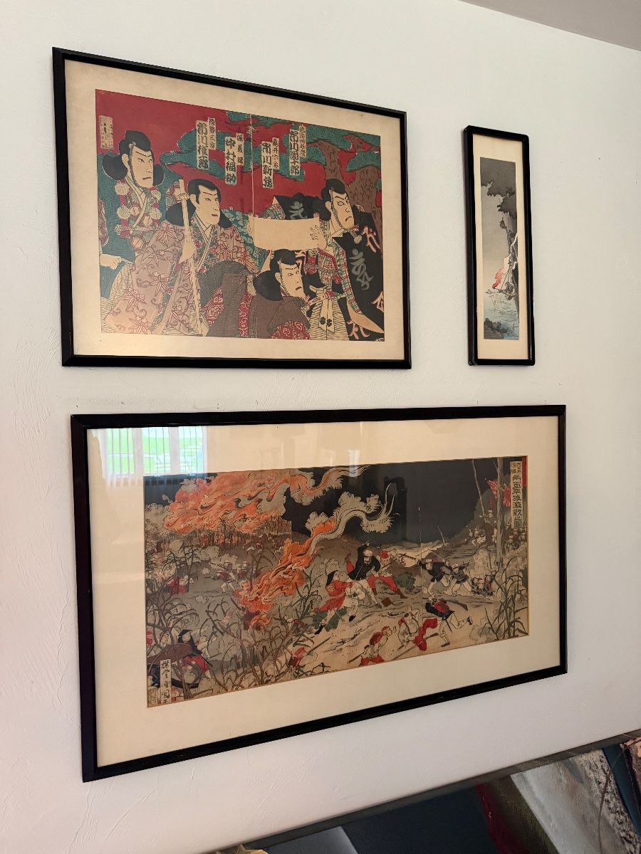 Some wonderful early woodblock prints