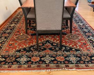 Dining table and 6 chairs