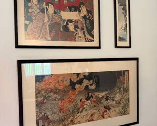 Some wonderful early woodblock prints