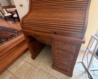 Beautiful small roll top desk