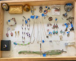 Vintage and 14 karat gold jewelry