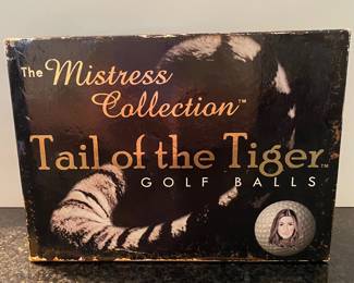 Tiger Woods mistress golf ball set