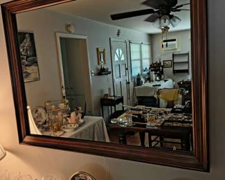 Beautiful large mirror.