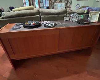 Vintage wooden credenza