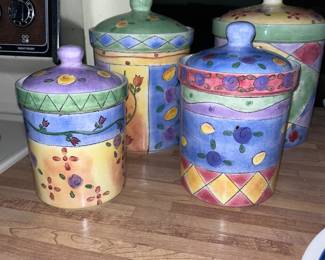 Sue Zipkin canister set