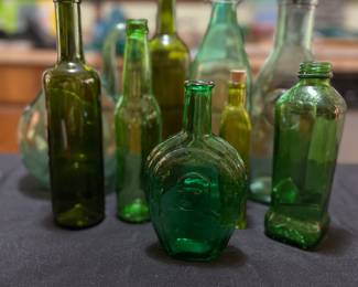 Green glassware