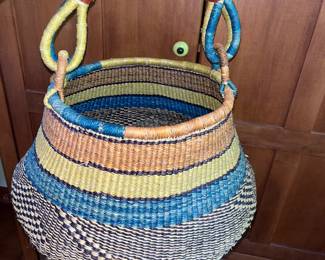Handwoven Bolga Basket