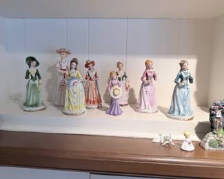 Royal Dalton Victorian Porcelain Lady