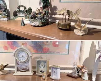 Avon, Thomas Kinkade, Seth Thomas, Japanese Clocks & Music Boxes