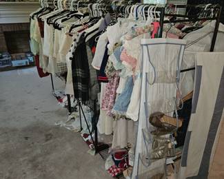 Lots of antique vintage linens