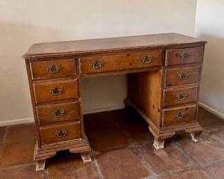 Retro wooden desk